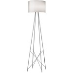 Ray F2 Floor Lamp - Steel / Grey