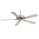 Contractor Plus Ceiling Fan - Brushed Nickel / Silver