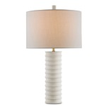 Snowdrop Table Lamp - Natural / Off-White Linen