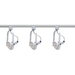 Gimbal Ring 5IN PAR30 120V 3-Light Track Light Kit - White