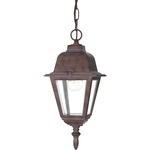 Briton Outdoor Pendant - Old Bronze / Clear