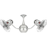 Vent Bettina Metal Damp Ceiling Fan - Chrome