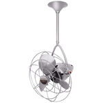 Jarold Directional Metal Ceiling Fan - Brushed Nickel