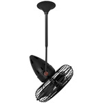 Jarold Directional Metal Ceiling Fan - Black