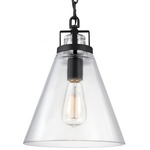 Frontage Pendant - Oil Rubbed Bronze / Clear