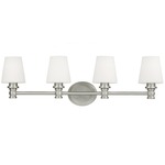 Xavierre Bathroom Vanity Light - Satin Nickel / Opal Etched