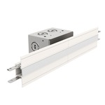 TruLine .5A Center Feed Power Connector - Satin Aluminum