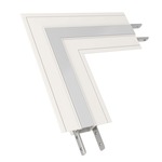 TruLine .5A L-Picture Frame Channel Connector - White