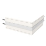 TruLine .5A Outside Corner Channel Connector - Satin Aluminum