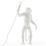 The Monkey Lamp - White