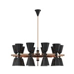 Charles Suspension - Copper / Glossy Black