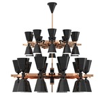 Charles Suspension - Copper / Glossy Black