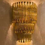 Matheny Tier Wall Light - Gold