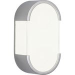Bryce Wall Light - Polished Chrome / White Frosted