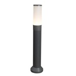 105-B Outdoor Deck Mount Light 12V - Black / Opal Acrylic