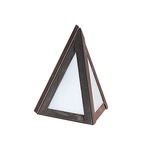 21-01 Outdoor Wall Sconce - Matte Bronze / Frosted
