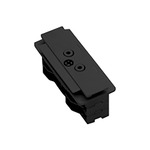 W Track 2-Circuit I Connector - Black