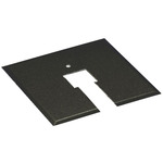 Track Canopy Plate - Black