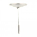 W Track 2-Circuit Suspension T-Bar Cable Kit - White