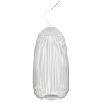 Spokes 1 Pendant - White