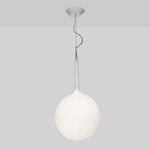 Castore Pendant - White / White