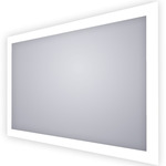 Silhouette Rectangle Lighted Mirror - Frosted