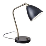 Chelsea Desk Lamp - Antique Brass / Black