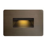 12V Luna Horizontal Step Light - Matte Bronze