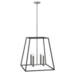 Fulton Chandelier - Aged Zinc