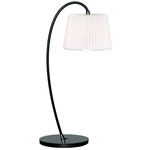 Snowdrop Table Lamp - Black / White