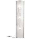 Venti Tube XL Floor Lamp - Aluminum / Opalflex