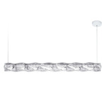 Hugo Linear Pendant - White / Prisma