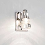 Rondelle Vanity Light - Polished Nickel / Opal