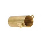 MCPS-1T Concrete Pour Sleeve with Brackets - Brass