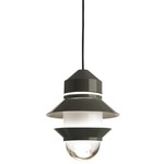 Santorini Outdoor Pendant - White / Grey