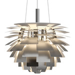 PH Artichoke Pendant - Brushed Stainless Steel