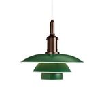 PH 3 1/2 - 3 Pendant - Copper / Green