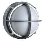 Skot Outdoor Wall Light - Aluminum / Opal