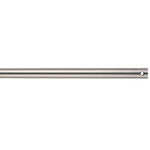 Fan Downrod 0.5 Inch Diameter - Brushed Steel