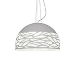 Kelly Dome Pendant - Matte White / Milk White