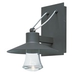 Civic Outdoor Wall Light - Architectural Bronze / Clear