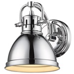 Duncan Wall Light - Chrome / Chrome