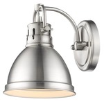 Duncan Wall Light - Pewter / Pewter