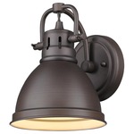 Duncan Wall Light - Rubbed Bronze / Rubbed Bronze