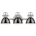 Duncan Bathroom Vanity Light - Pewter / Black