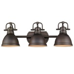 Duncan Bathroom Vanity Light - Rubbed Bronze