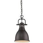 Duncan Chain Pendant - Rubbed Bronze / Rubbed Bronze