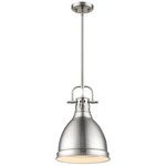 Duncan Downrod Pendant - Pewter / Pewter