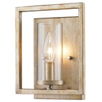 Marco Wall Sconce - White Gold