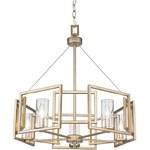 Marco Chandelier - White Gold